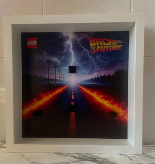 Cornice Lego Back to Future DeLorean
