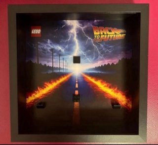 Cornice Lego Back to Future DeLorean