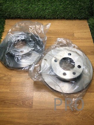 2x Discos Freno Trasero Ø232mm BOSCH