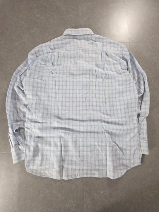 Camicia Roccobarocco Uomo Quadri Azzurra