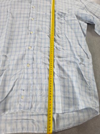 Camicia Roccobarocco Uomo Quadri Azzurra