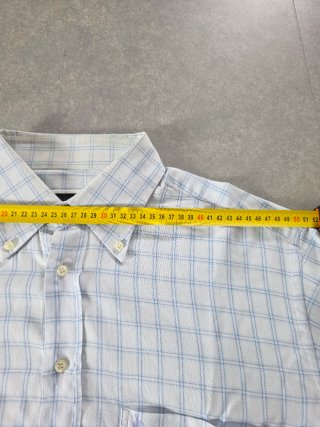 Camicia Roccobarocco Uomo Quadri Azzurra