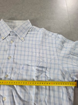 Camicia Roccobarocco Uomo Quadri Azzurra