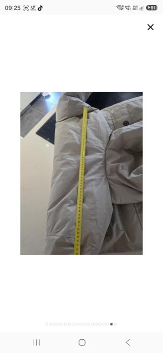 Parka Woolrich Talla L Beige Nueva