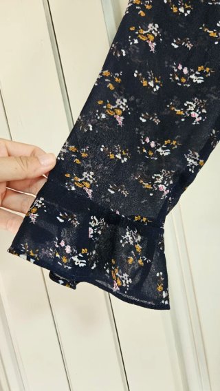 Vestido floral Brave Soul azul