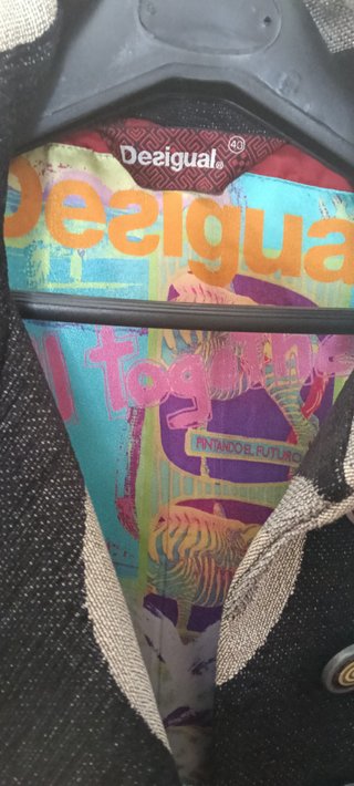 Abrigo Desigual Talla 40