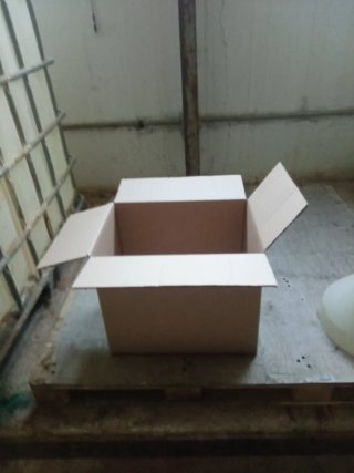 Caja de cartón para garrafas 5L