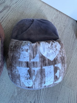 Ciabattone scaldapiedi peluche