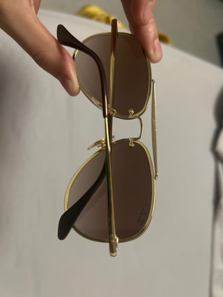 Gafas de sol Ray-Ban Marrón y Dorado