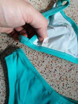 Costume 2 pezzi lycra taglia 42