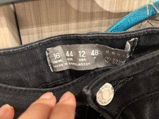 Pantalón vaquero negro skinny