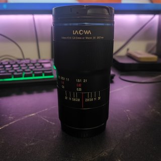 Objetivo Laowa 100mm F2.8 Macro 2X para Canon