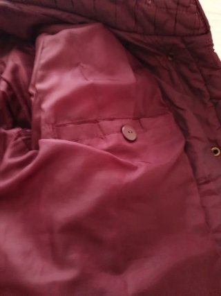 Chaquetón señora morado
