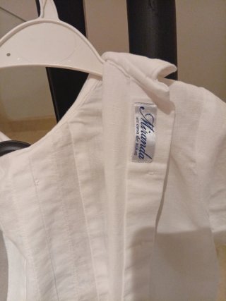 Conjunto Bautizo Niño 30 Meses de lino,Miranda