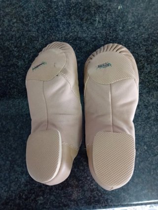Zapatillas Jazz Niña So Danca Beige