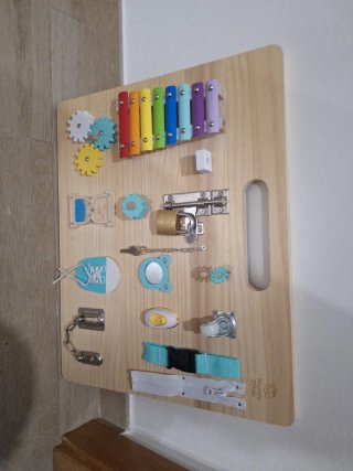 Tablero Montessori in Legno