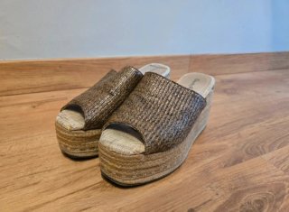 Sandalias Cheeky plataforma cuña esparto