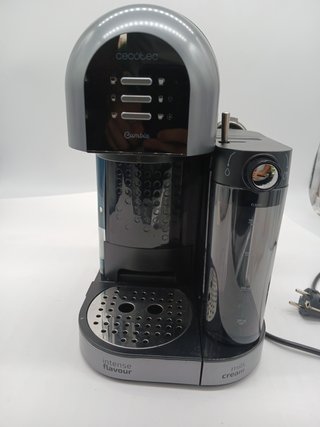 Cecotec Cafetera Semiautomática Power Instant-ccino 20 Chic Serie Nera. para café molido y en cápsul