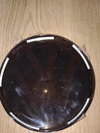 Emblema Volkswagen Negro