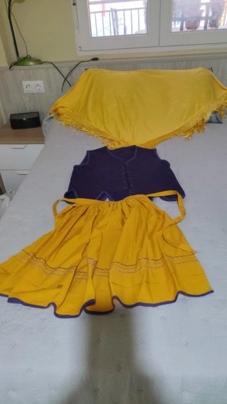 Traje Baturra Niña desde los 4 hasta los 10 años