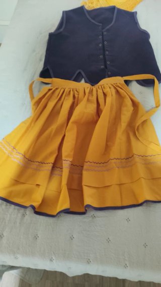 Traje Baturra Niña desde los 4 hasta los 10 años