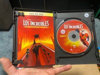 DVD Los Increíbles Edición Especial