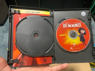DVD Los Increíbles Edición Especial