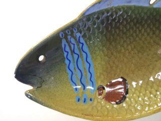 2 Curiosos recipientes antiguos de cerámica peces