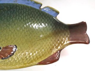 2 Curiosos recipientes antiguos de cerámica peces