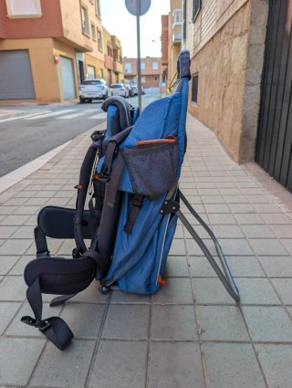 Mochila porta bebé senderismo altus