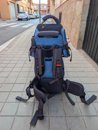 Mochila porta bebé senderismo altus
