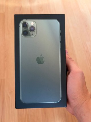 Scatola iPhone 11 Pro Max Verde