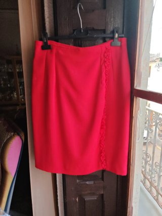 Traje Chaqueta Guiomar Rojo Talla 44