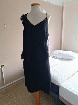 Traje de fiesta negro