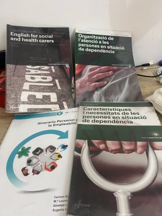 libros grado medio, primer año TAPSD