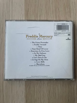 CD Freddie Mercury - The Album
