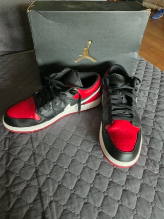 Sneakers Nike Air Jordan Nere e Rosse