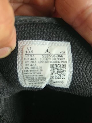 Sneakers Nike Air Jordan Nere e Rosse