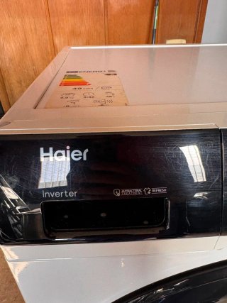 Lavadora Haier Inverter y  Nevera OK
