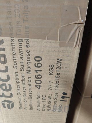 Tenda a clip per giardino e esterni