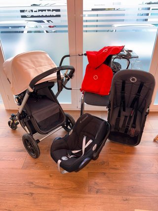 Bugaboo Cameleon + Maxi-Cosi + accesorios