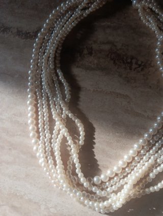 Collar de perlas para fallera