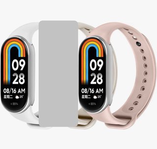 2Correas Silicona Xiaomi Mi Band 8/9/10 - SIN USAR