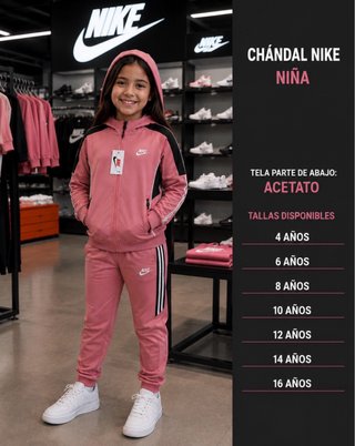 Chándal Nike niño/niña gris y azul