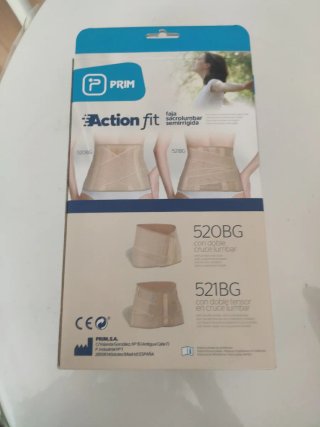 Faja Lumbar Semirrígida PRIM Beige
