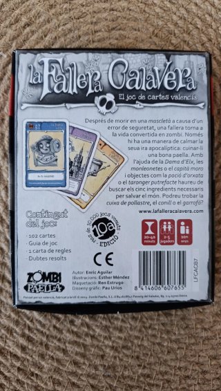 La Fallera Calavera - Juego de mesa