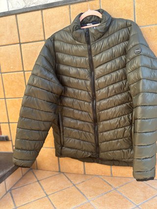 Piumino uomo Lonsdale verde oliva