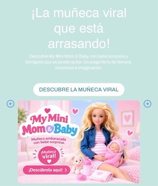 Muñeca Zuru My Mini Baby Embarazada