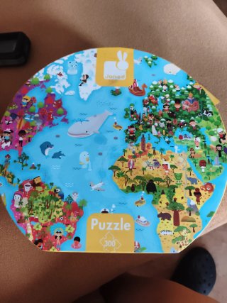 Puzzle Mundo Infantil Jonod 300 Piezas