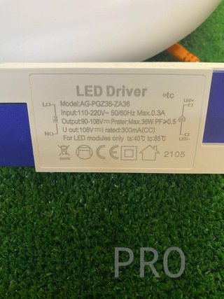 LED ATOMANT Downlight LED Panel Redondo